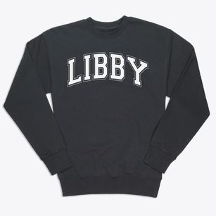 Libby Middle School Varsity Arch Premium Crewneck Sweatshirt