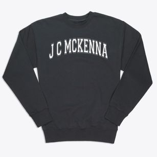 J C Mckenna Middle School Varsity Arch Premium Crewneck Sweatshirt
