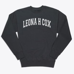 Leona H Cox Community School Varsity Arch Premium Crewneck Sweatshirt