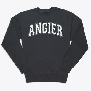 Angier Elementary School Varsity Arch Premium Crewneck Sweatshirt