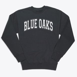 Blue Oaks Elementary School Varsity Arch Premium Crewneck Sweatshirt