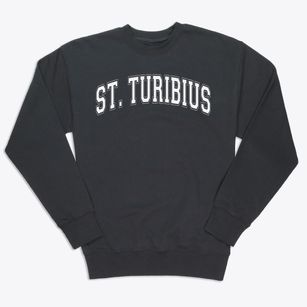 Saint Turibius School Varsity Arch Premium Crewneck Sweatshirt