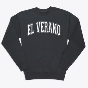 El Verano Elementary School Varsity Arch Premium Crewneck Sweatshirt