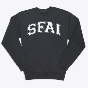San Francisco Art Institute Varsity Arch Premium Crewneck Sweatshirt