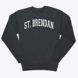 Saint Brendan School Varsity Arch Premium Crewneck Sweatshirt