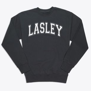 Lasley Elementary School Varsity Arch Premium Crewneck Sweatshirt