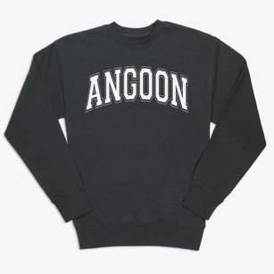 Angoon High School Varsity Arch Premium Crewneck Sweatshirt