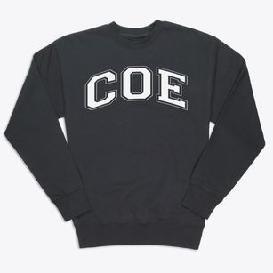 Coe Elementary School Varsity Arch Premium Crewneck Sweatshirt