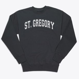 Saint Gregory The Great High School Varsity Arch Premium Crewneck Sweatshirt