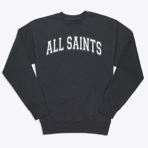 All Saints Catholic School Varsity Arch Premium Crewneck Sweatshirt