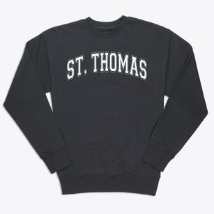 Saint Thomas The Apostle School Varsity Arch Premium Crewneck Sweatshirt