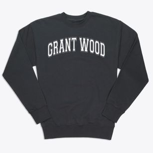 Grant Wood Elementary School Varsity Arch Premium Crewneck Sweatshirt