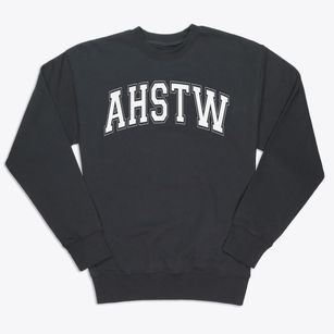 Ahstw Community High School Varsity Arch Premium Crewneck Sweatshirt