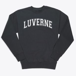 Luverne Community School Varsity Arch Premium Crewneck Sweatshirt