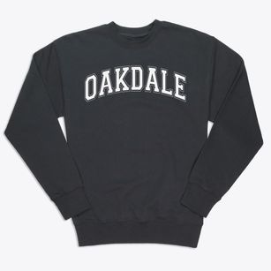 Oakdale Elementary School Varsity Arch Premium Crewneck Sweatshirt