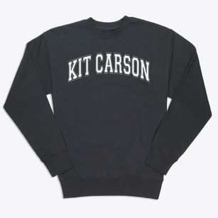 Kit Carson Elementary School Varsity Arch Premium Crewneck Sweatshirt