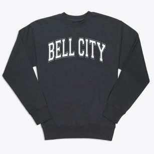 Bell City High School Varsity Arch Premium Crewneck Sweatshirt