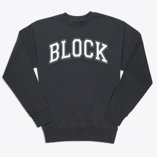 Block High School Varsity Arch Premium Crewneck Sweatshirt