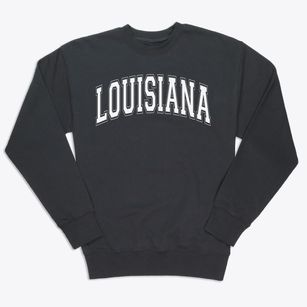 Louisiana Christian Varsity Arch Premium Crewneck Sweatshirt