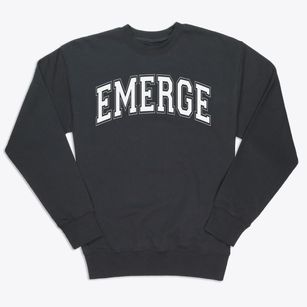 Emerge Christian Academy Varsity Arch Premium Crewneck Sweatshirt