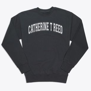 Catherine T Reed Elementary School Varsity Arch Premium Crewneck Sweatshirt