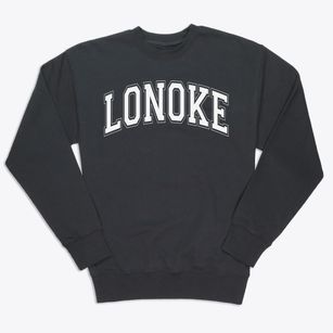 Lonoke High School Varsity Arch Premium Crewneck Sweatshirt