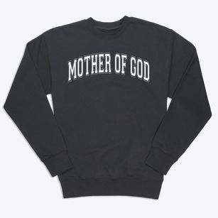 Mother Of God School Varsity Arch Premium Crewneck Sweatshirt