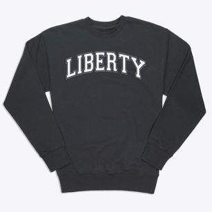 Liberty Elementary School Varsity Arch Premium Crewneck Sweatshirt