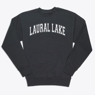 Laural Lake Elementary School Varsity Arch Premium Crewneck Sweatshirt