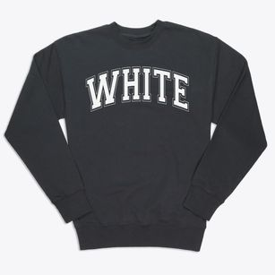 White Elementary School Varsity Arch Premium Crewneck Sweatshirt