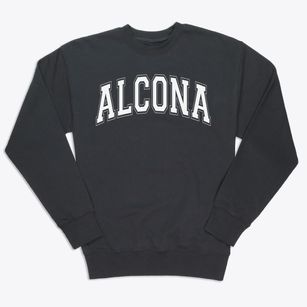Alcona Elementary School Varsity Arch Premium Crewneck Sweatshirt
