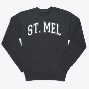 Saint Mel Catholic School Varsity Arch Premium Crewneck Sweatshirt