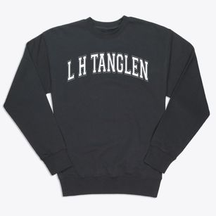 L H Tanglen Elementary School Varsity Arch Premium Crewneck Sweatshirt
