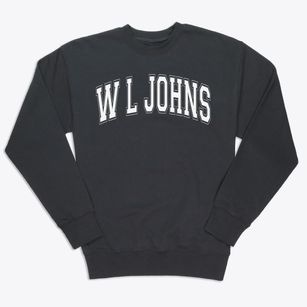 W L Johns School Varsity Arch Premium Crewneck Sweatshirt