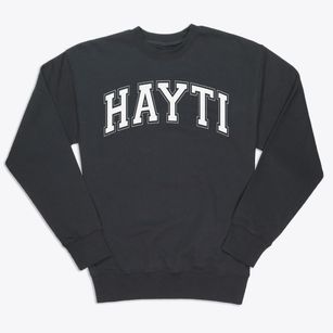 Hayti Junior High School Varsity Arch Premium Crewneck Sweatshirt