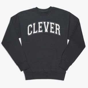 Clever Elementary School Varsity Arch Premium Crewneck Sweatshirt