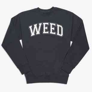 Weed High School Varsity Arch Premium Crewneck Sweatshirt
