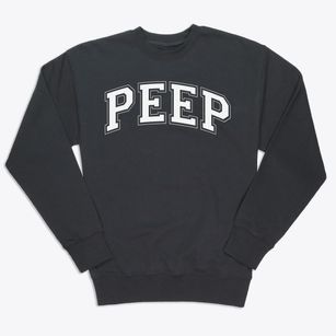 Peep Center Varsity Arch Premium Crewneck Sweatshirt