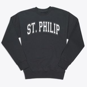 Saint Philip The Apostle School Varsity Arch Premium Crewneck Sweatshirt