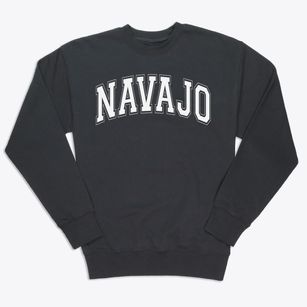 Navajo Elementary School Varsity Arch Premium Crewneck Sweatshirt