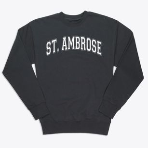 Saint Ambrose School Varsity Arch Premium Crewneck Sweatshirt