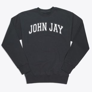 John Jay Middle School Varsity Arch Premium Crewneck Sweatshirt