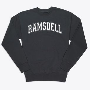 Ramsdell Elementary School Varsity Arch Premium Crewneck Sweatshirt