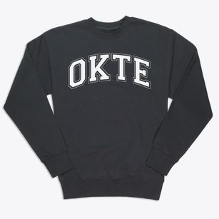 Okte Elementary School Varsity Arch Premium Crewneck Sweatshirt