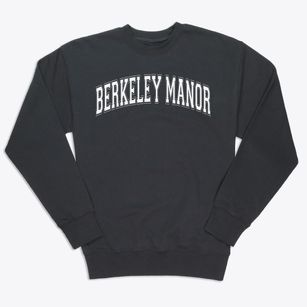 Berkeley Manor Elementary School Varsity Arch Premium Crewneck Sweatshirt