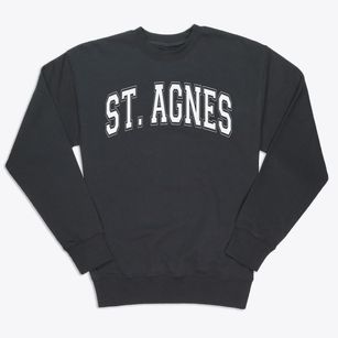 Saint Agnes School Varsity Arch Premium Crewneck Sweatshirt