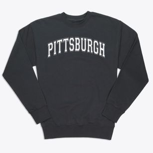 Pittsburgh Urban Christian School Varsity Arch Premium Crewneck Sweatshirt