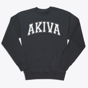 Akiva School Varsity Arch Premium Crewneck Sweatshirt