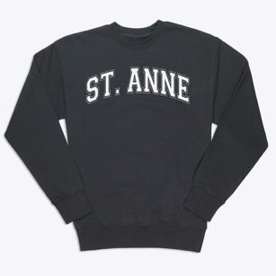 Saint Anne Elementary School Varsity Arch Premium Crewneck Sweatshirt