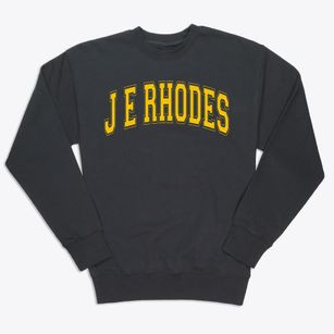 J E Rhodes Elementary School Varsity Arch Premium Crewneck Sweatshirt